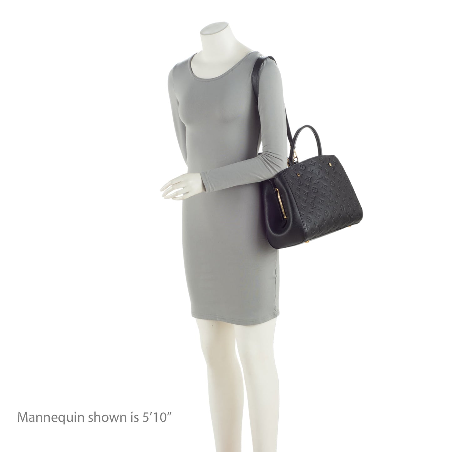 Louis Vuitton Monogram Empreinte Montaigne MM Satchel (SHF-VpKLcD)