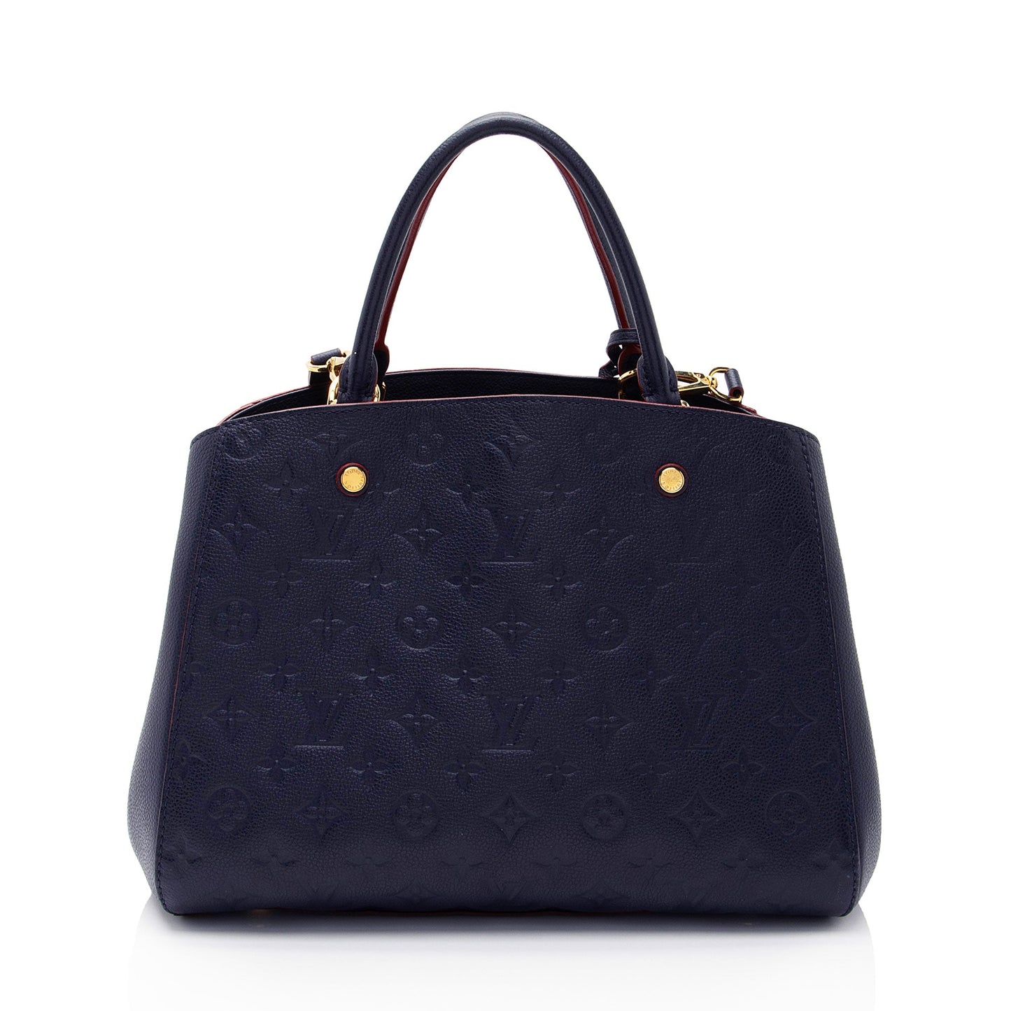 Louis Vuitton Monogram Empreinte Montaigne MM Satchel (SHF-dJE1Eb)