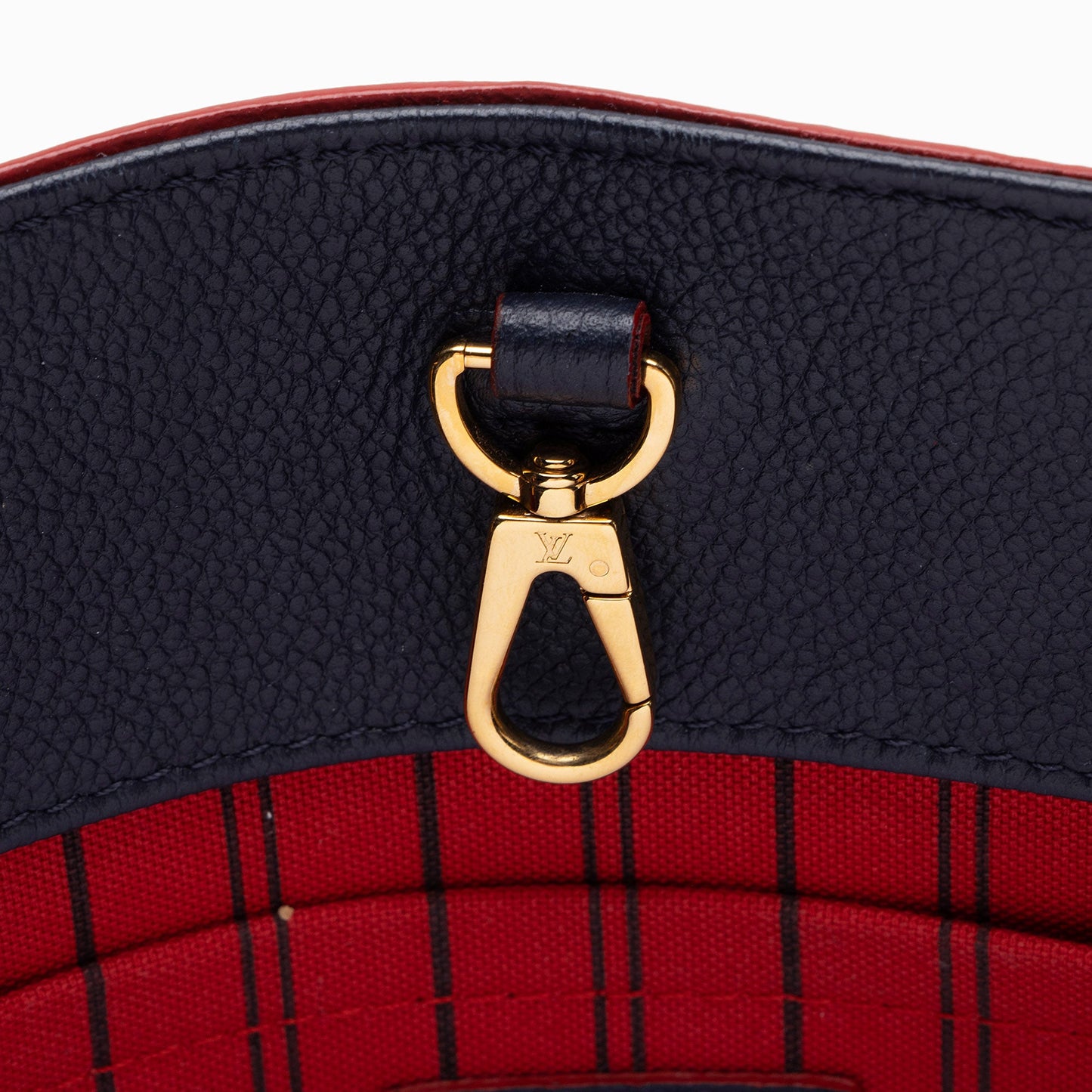 Louis Vuitton Monogram Empreinte Montaigne MM Satchel (SHF-dJE1Eb)
