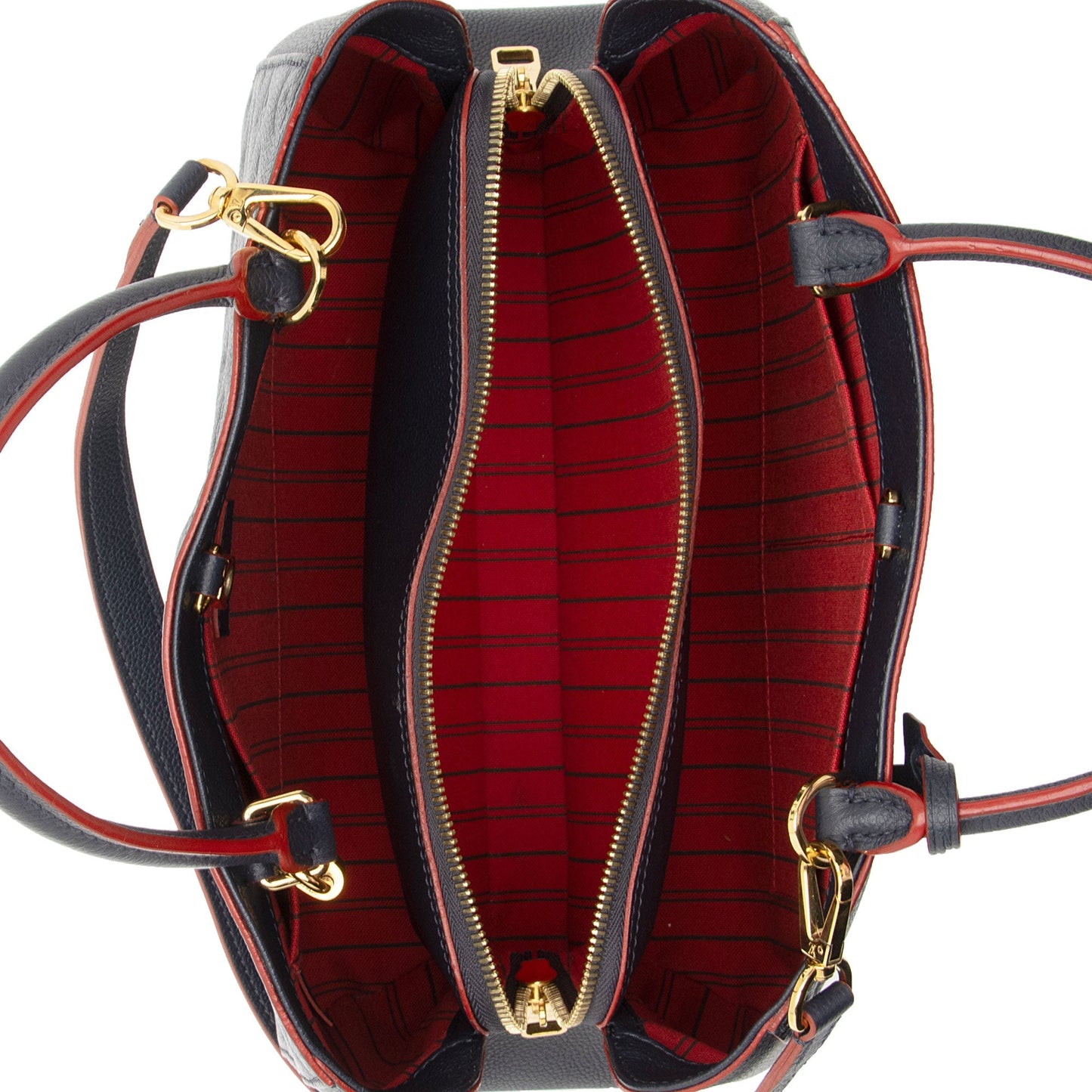 Louis Vuitton Monogram Empreinte Montaigne MM Satchel (SHF-dJE1Eb)