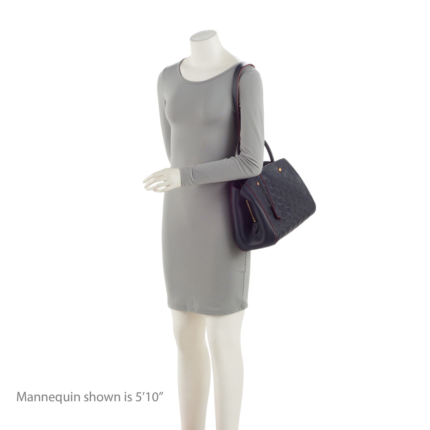 Louis Vuitton Monogram Empreinte Montaigne MM Satchel (SHF-dJE1Eb)