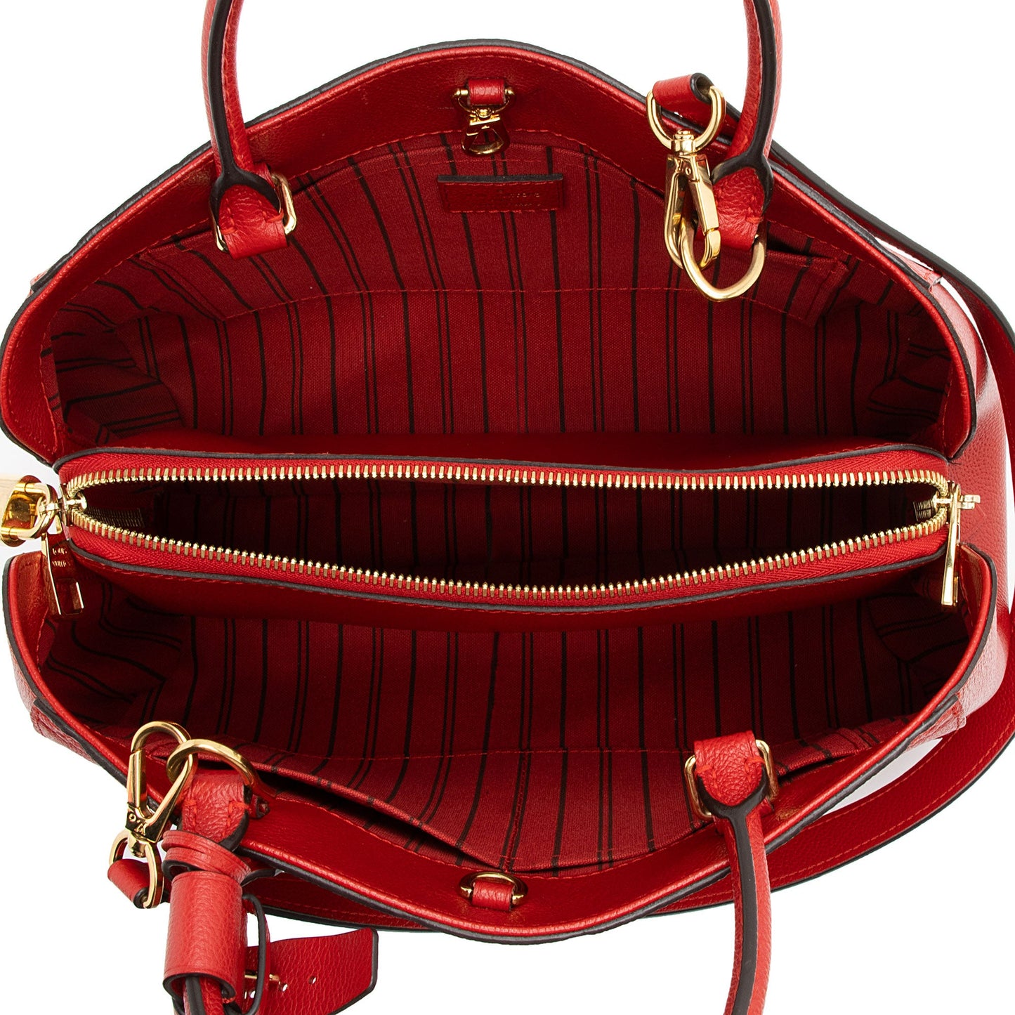 Louis Vuitton Monogram Empreinte Montaigne MM Satchel (SHF-0RAzJV)