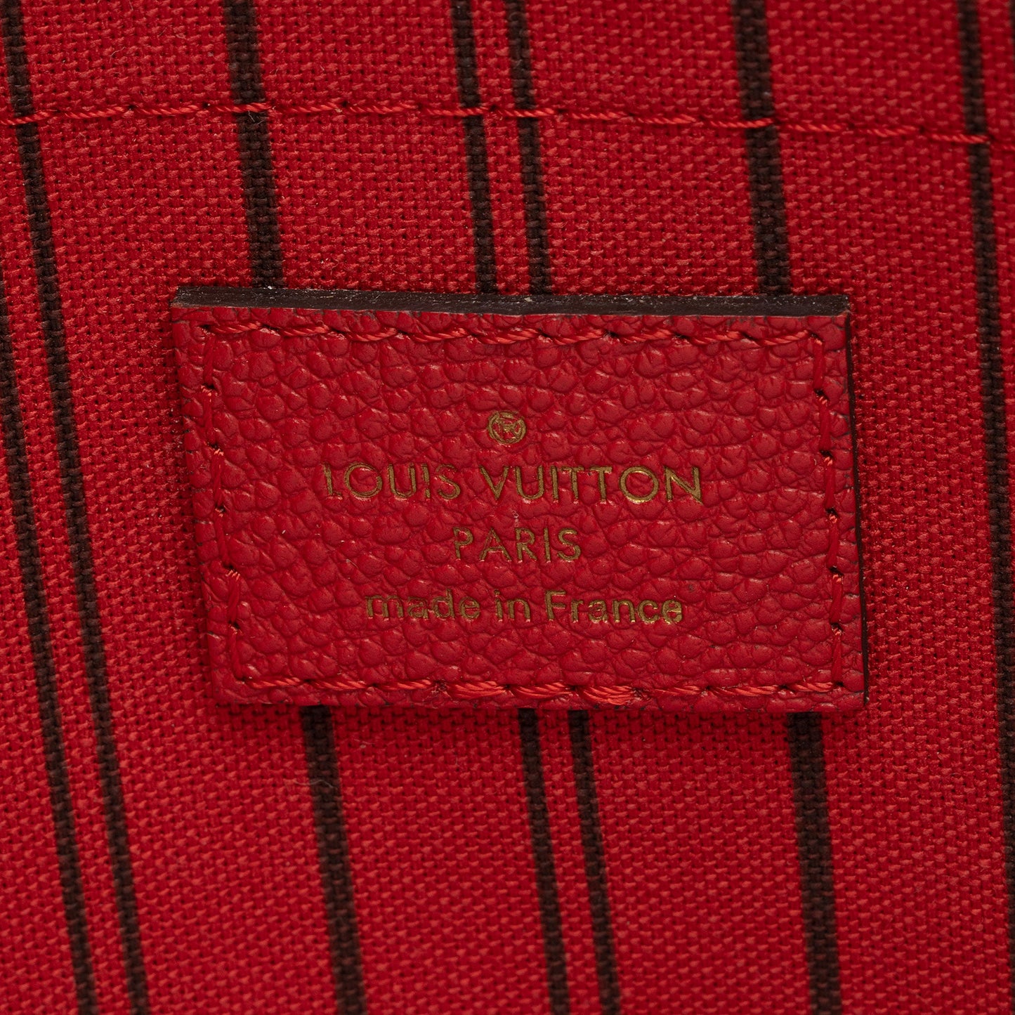 Louis Vuitton Monogram Empreinte Montaigne MM Satchel (SHF-0RAzJV)