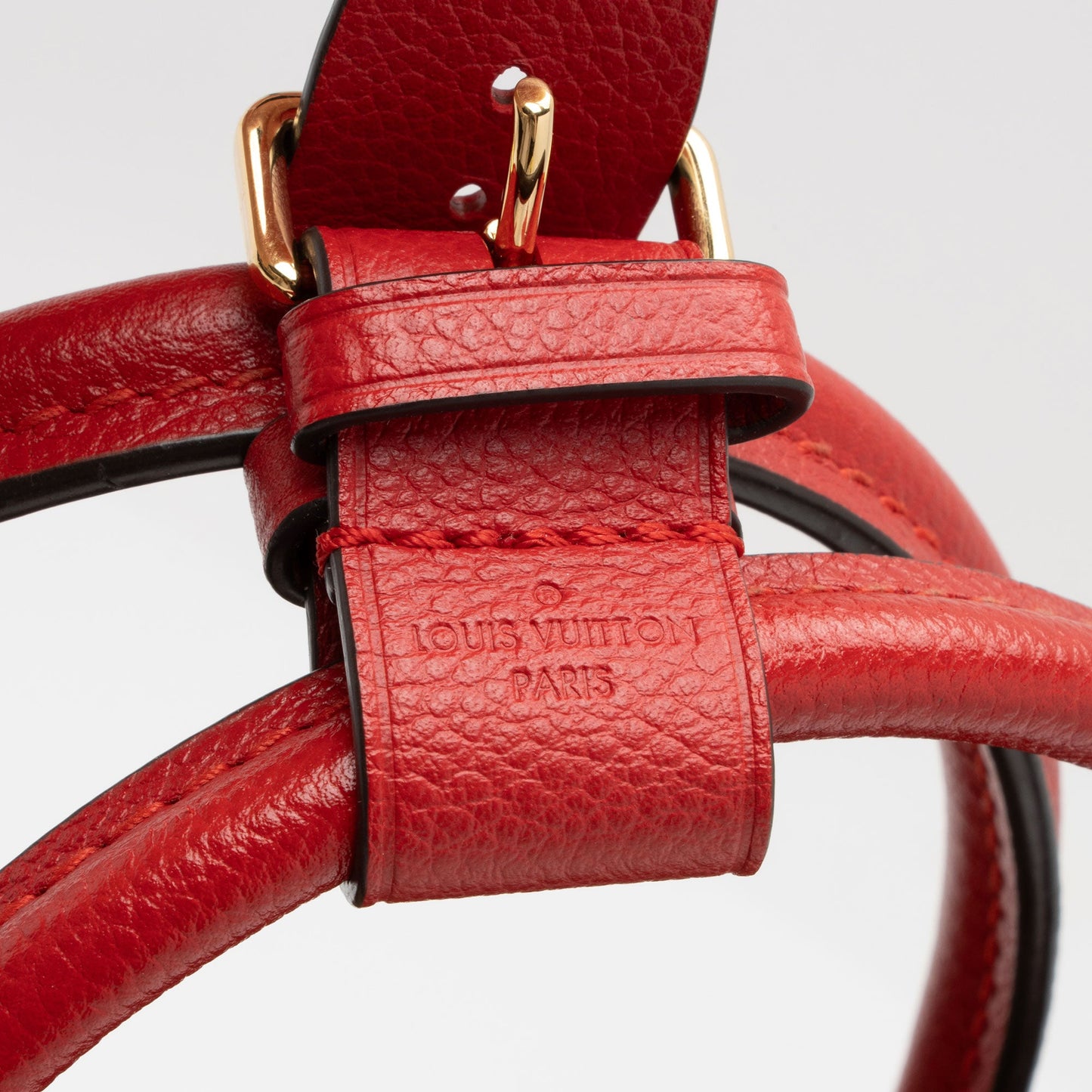 Louis Vuitton Monogram Empreinte Montaigne MM Satchel (SHF-0RAzJV)