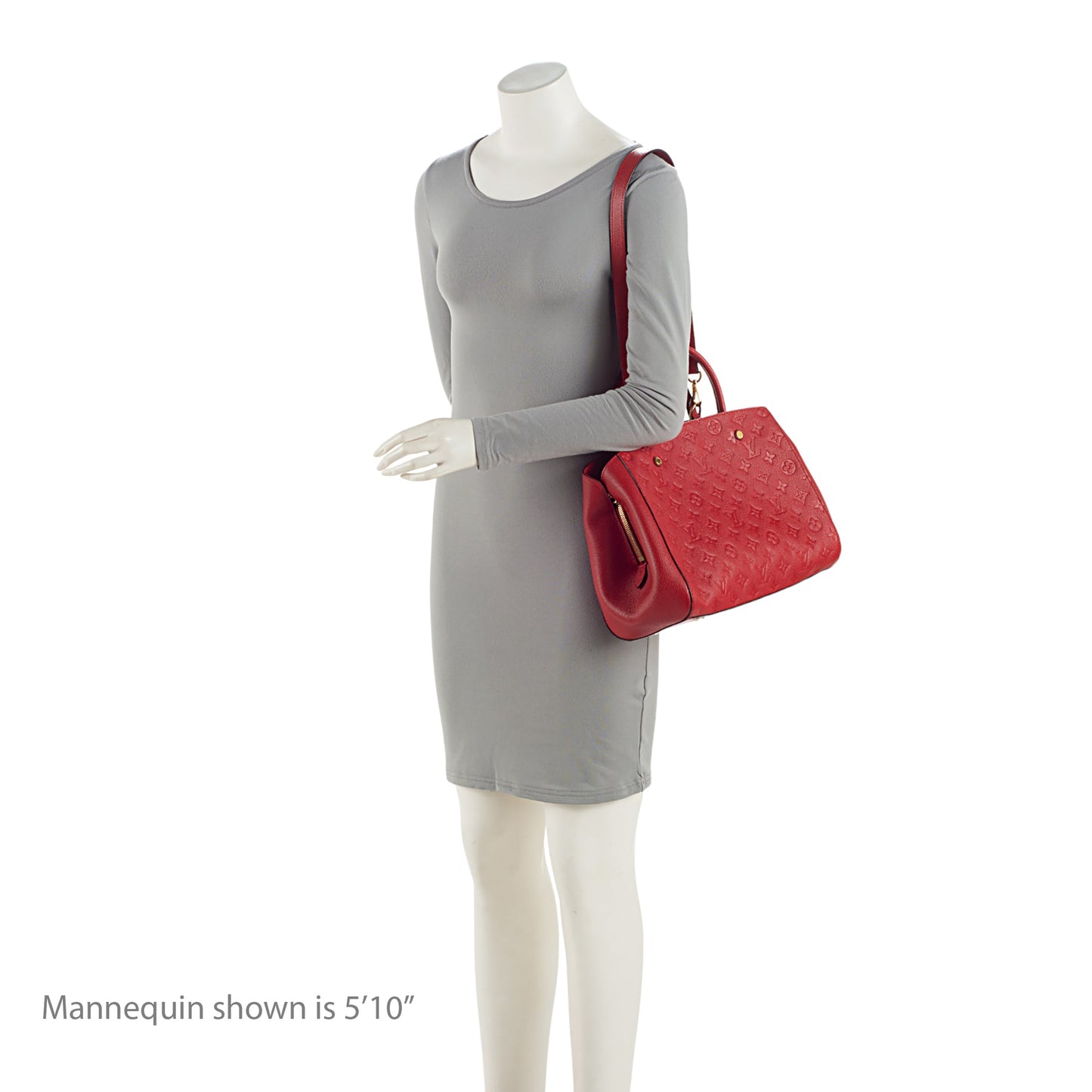 Louis Vuitton Monogram Empreinte Montaigne MM Satchel (SHF-0RAzJV)