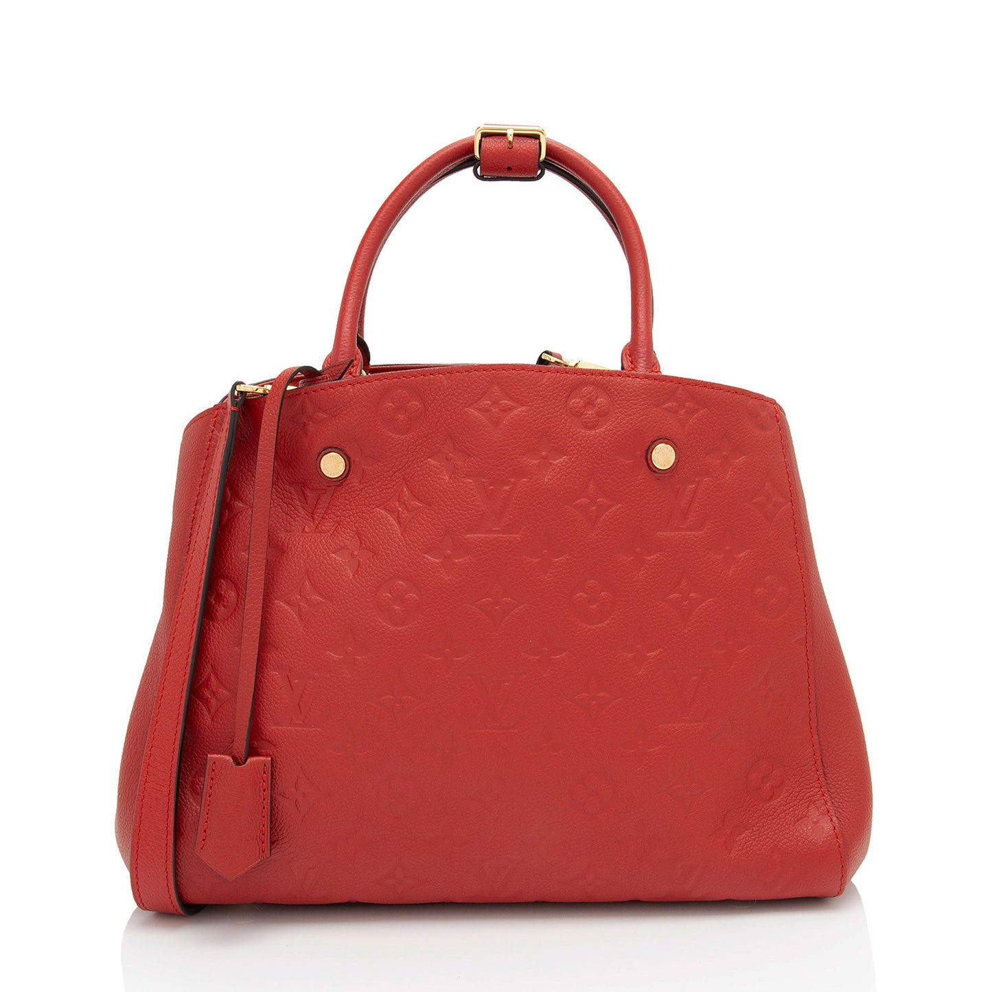 Louis Vuitton Monogram Empreinte Montaigne MM Satchel (SHF-oI2UM3)