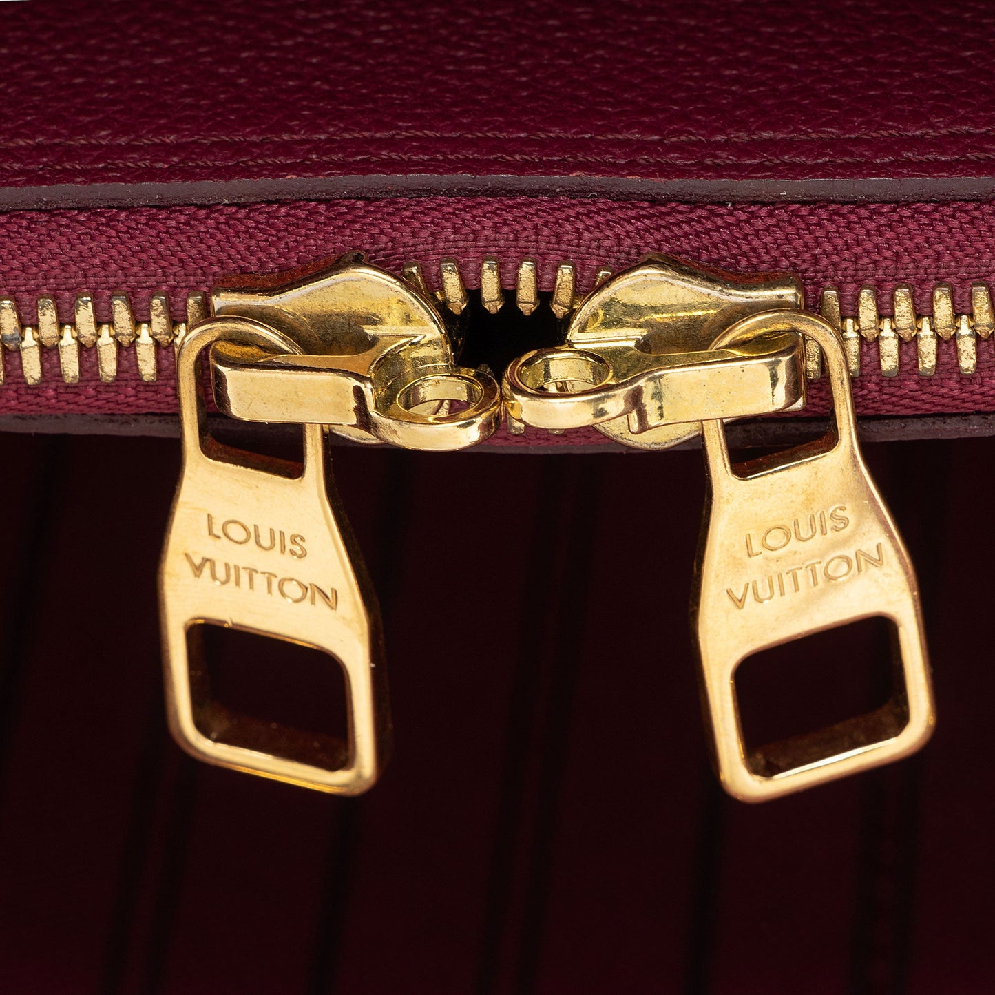 Louis Vuitton Monogram Empreinte Montaigne MM Satchel