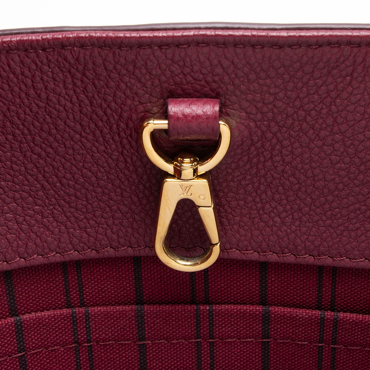 Louis Vuitton Monogram Empreinte Montaigne MM Satchel
