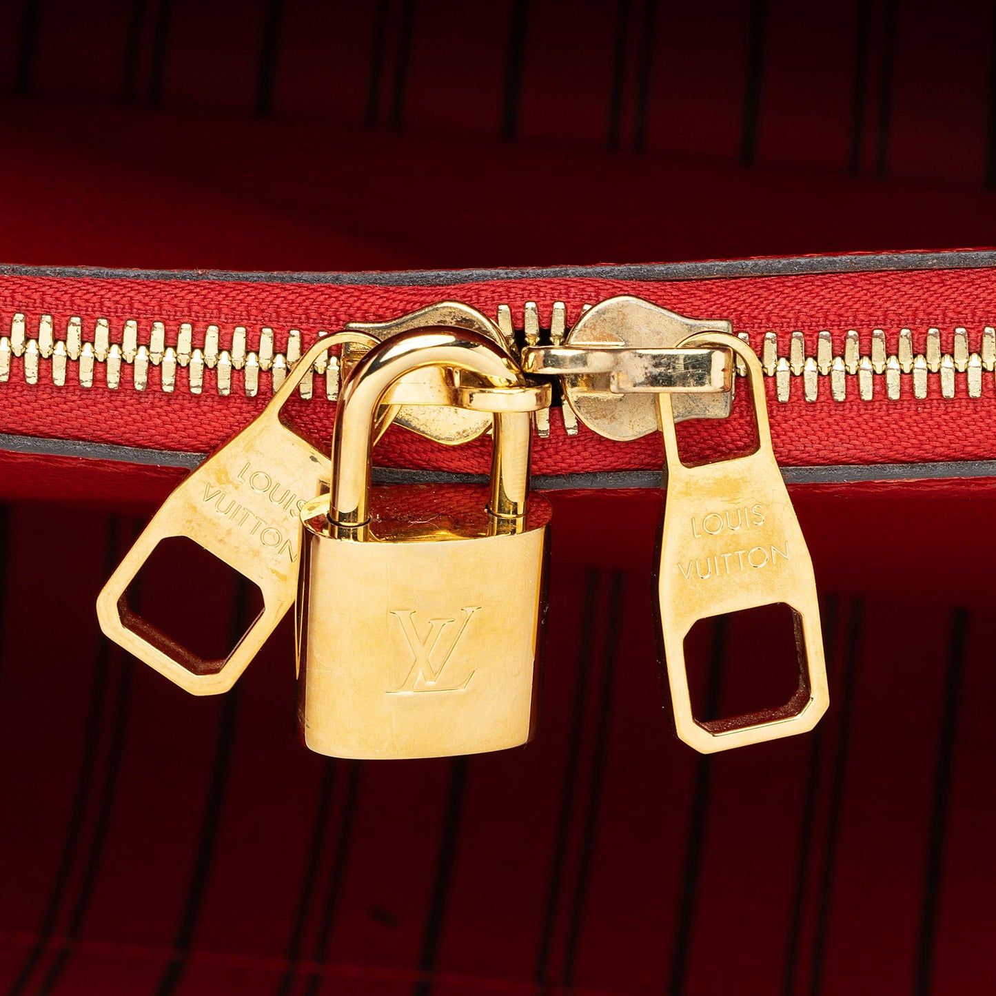 Louis Vuitton Monogram Empreinte Montaigne MM Satchel