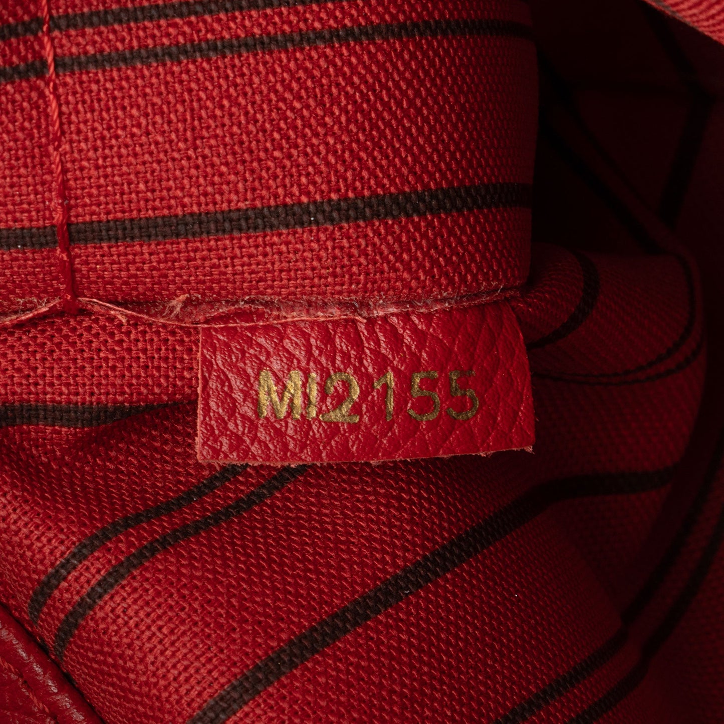 Louis Vuitton Monogram Empreinte Montaigne MM Satchel