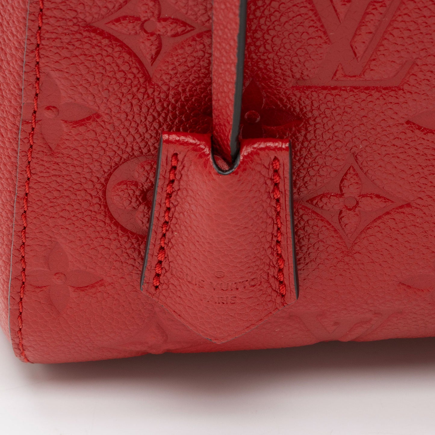 Louis Vuitton Monogram Empreinte Montaigne MM Satchel
