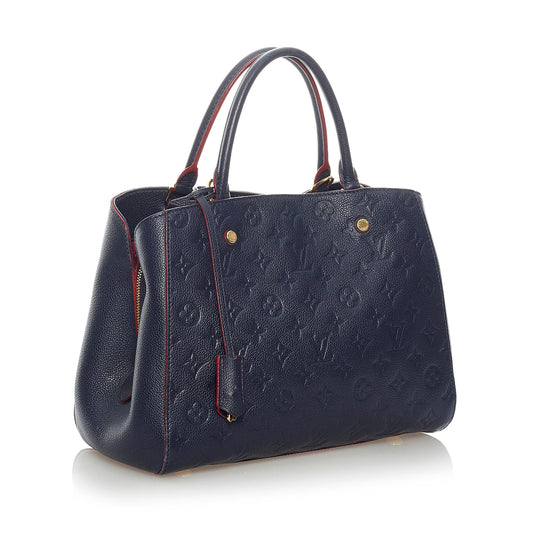 Louis Vuitton Monogram Empreinte Montaigne MM (SHG-32803)