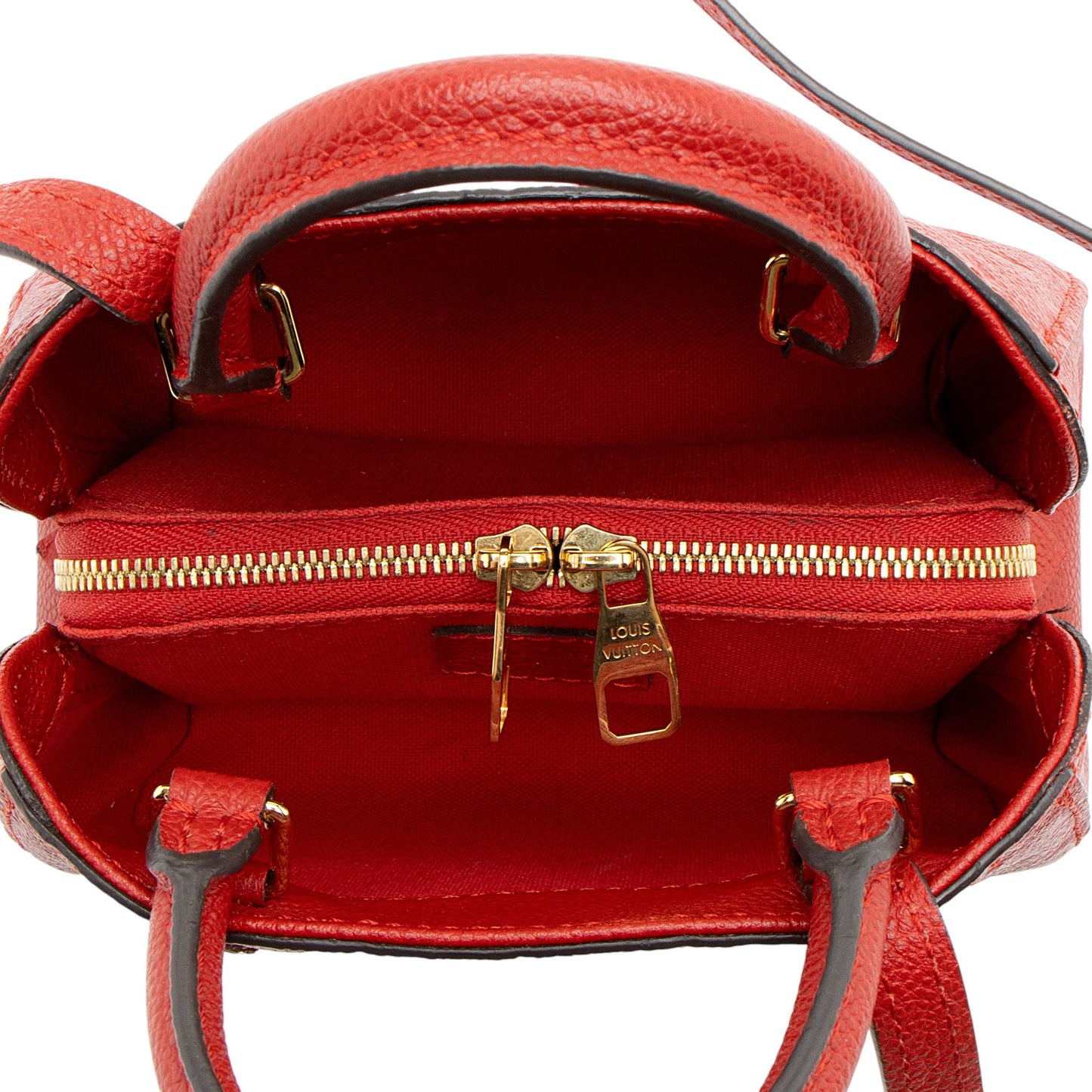 Louis Vuitton Monogram Empreinte Montaigne Nano Satchel