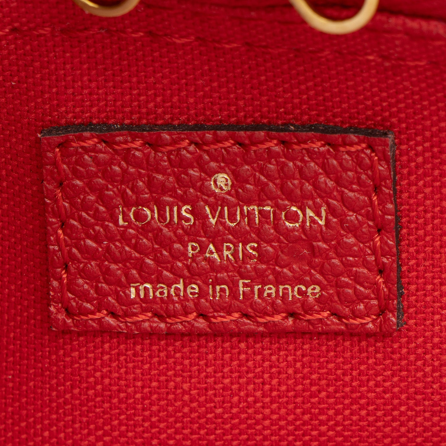 Louis Vuitton Monogram Empreinte Montaigne Nano Satchel