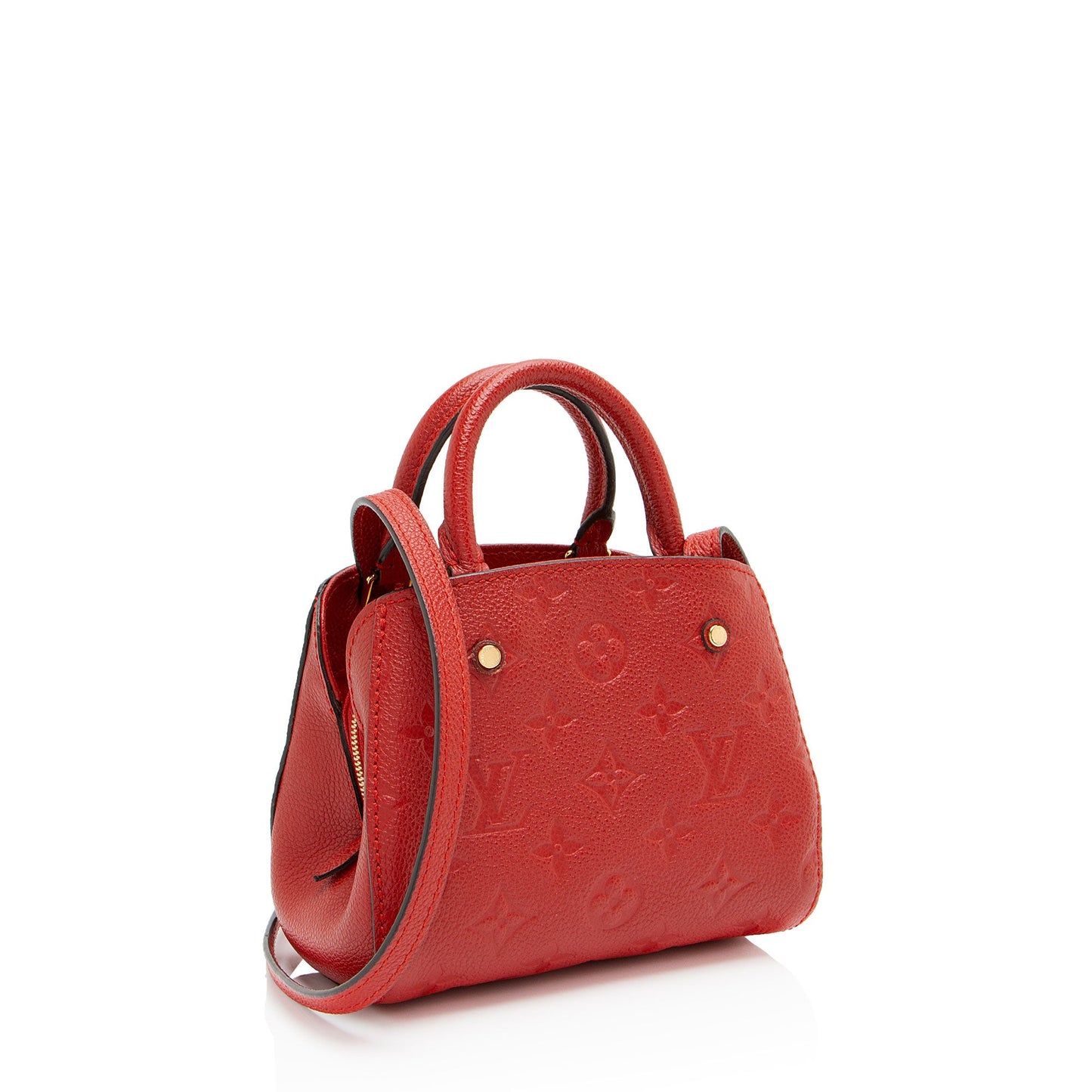 Louis Vuitton Monogram Empreinte Montaigne Nano Satchel
