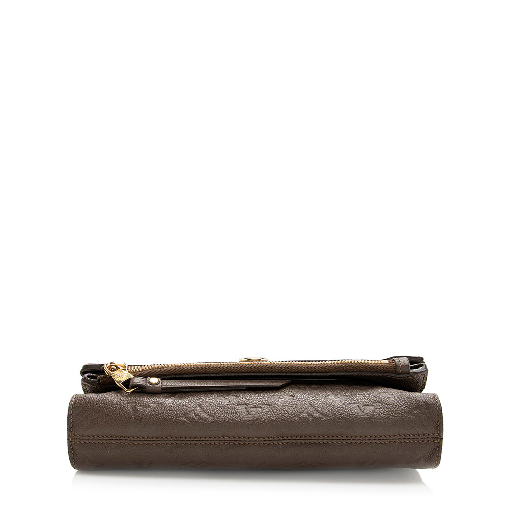Louis Vuitton Monogram Empreinte Petillante Clutch (SHF-19479)