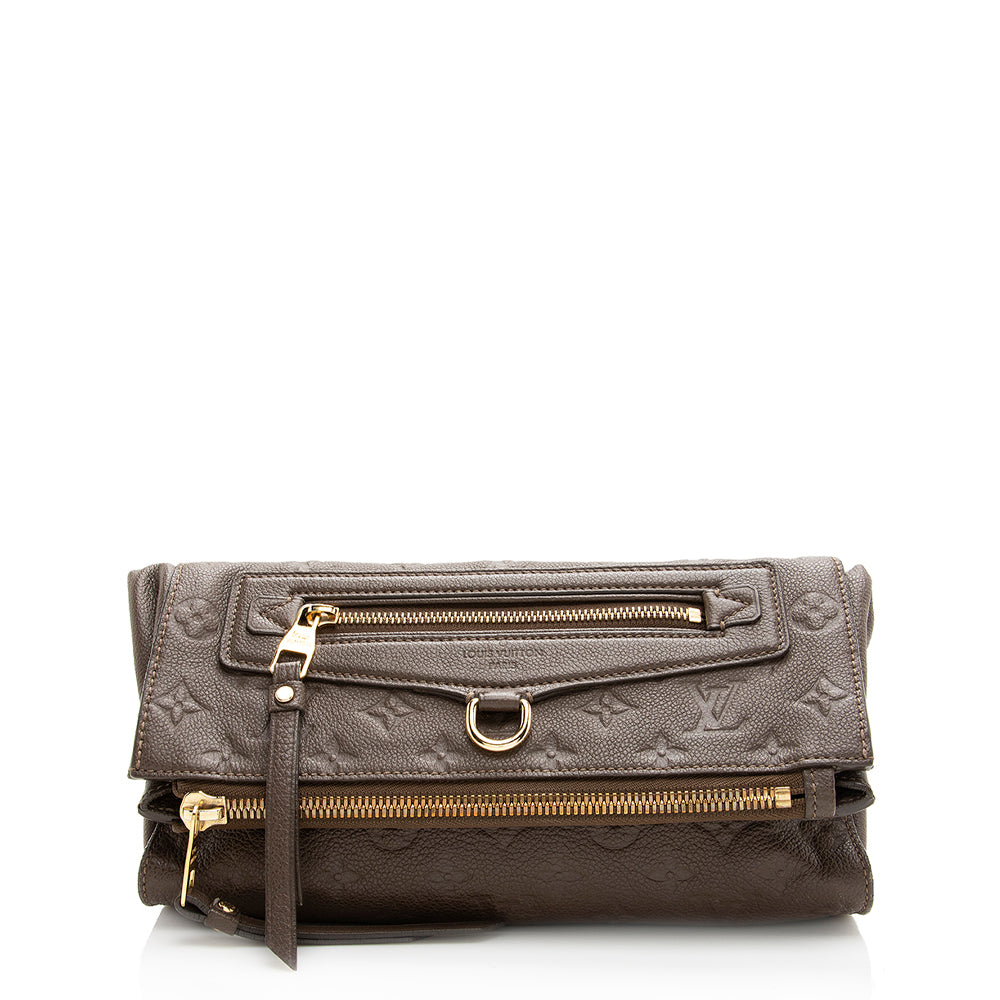 Louis Vuitton Monogram Empreinte Petillante Clutch (SHF-19479)