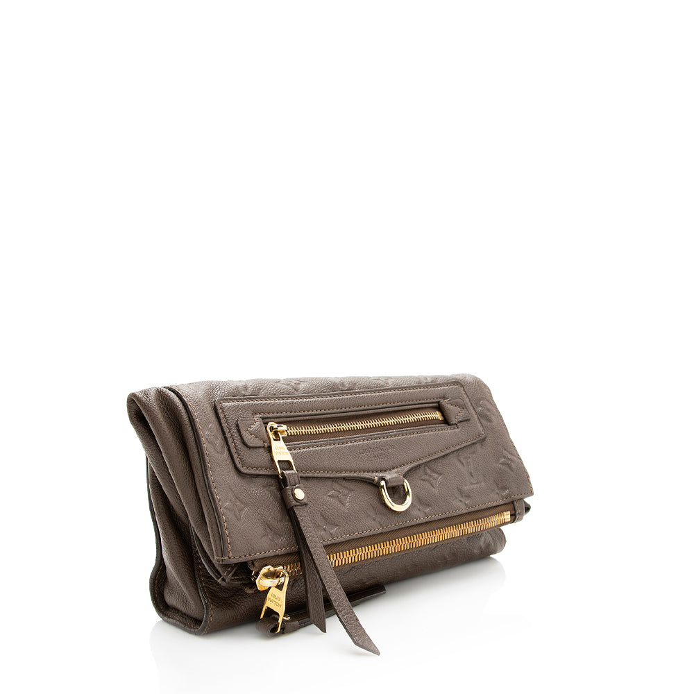 Louis Vuitton Monogram Empreinte Petillante Clutch (SHF-19479)