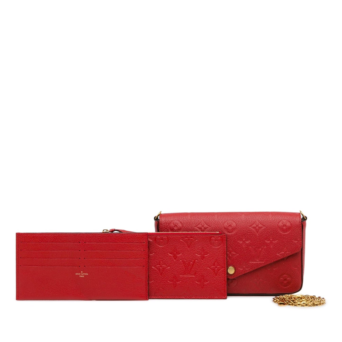 Louis Vuitton Monogram Empreinte Pochette Felicie (SHG-ch1ney)