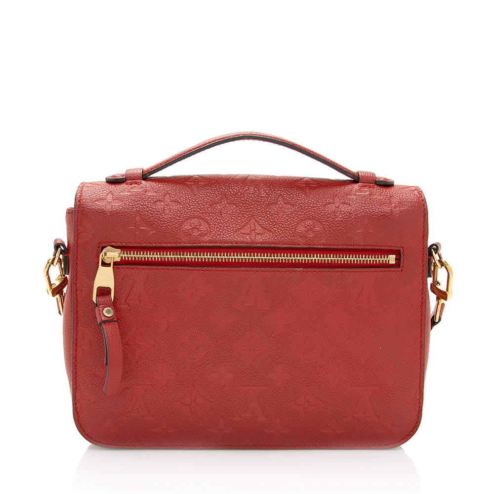 Louis Vuitton Monogram Empreinte Pochette Metis Shoulder Bag (SHF-19490)