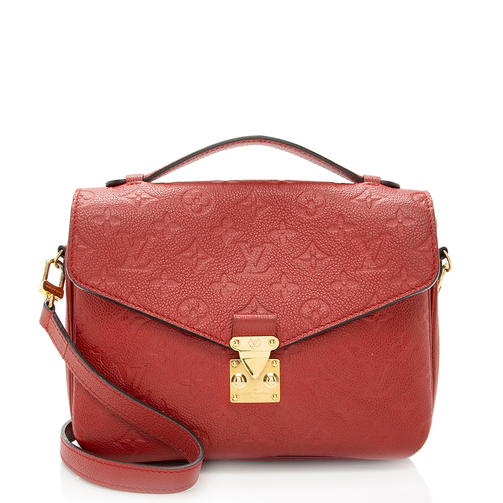 Louis Vuitton Monogram Empreinte Pochette Metis Shoulder Bag (SHF-19490)