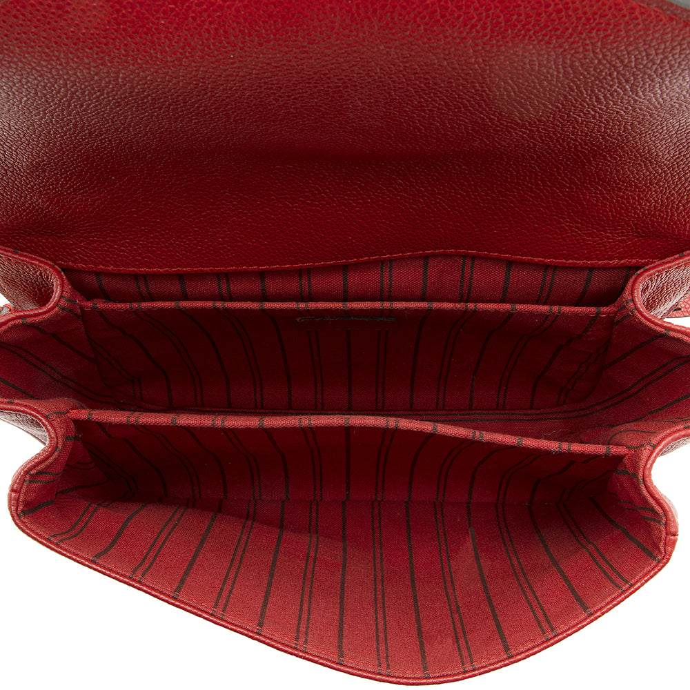 Louis Vuitton Monogram Empreinte Pochette Metis Shoulder Bag (SHF-19490)