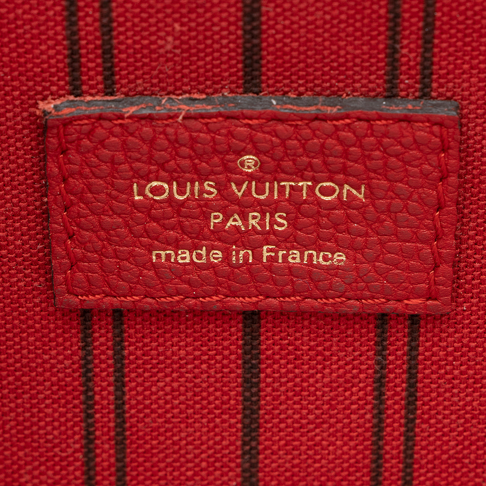 Louis Vuitton Monogram Empreinte Pochette Metis Shoulder Bag (SHF-19490)