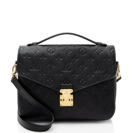Louis Vuitton Monogram Empreinte Pochette Metis Shoulder Bag (SHF-eLaUKe)