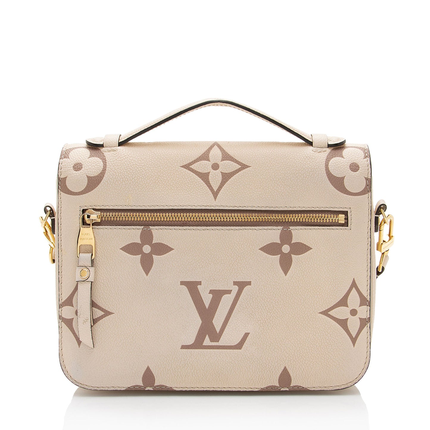Louis Vuitton Giant Monogram Empreinte Bicolor Pochette Metis Shoulder Bag