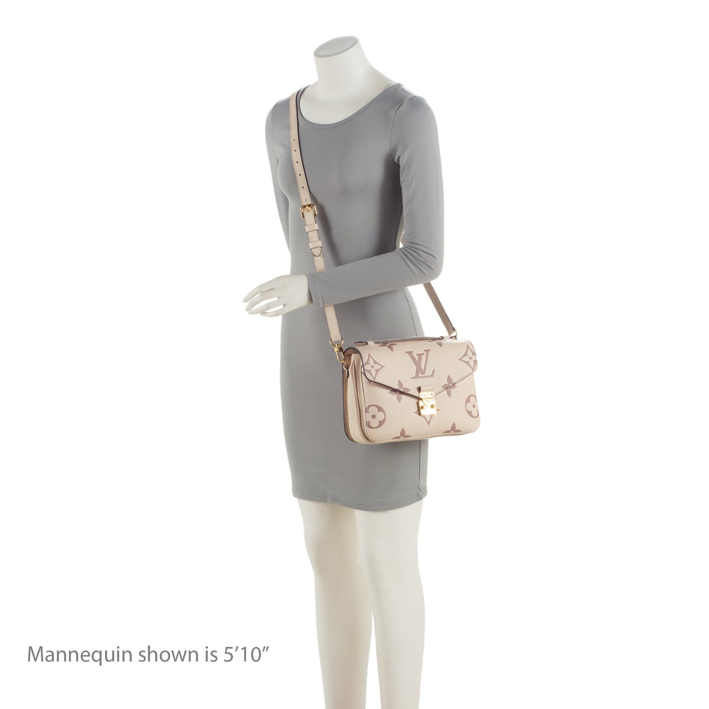 Louis Vuitton Giant Monogram Empreinte Bicolor Pochette Metis Shoulder Bag