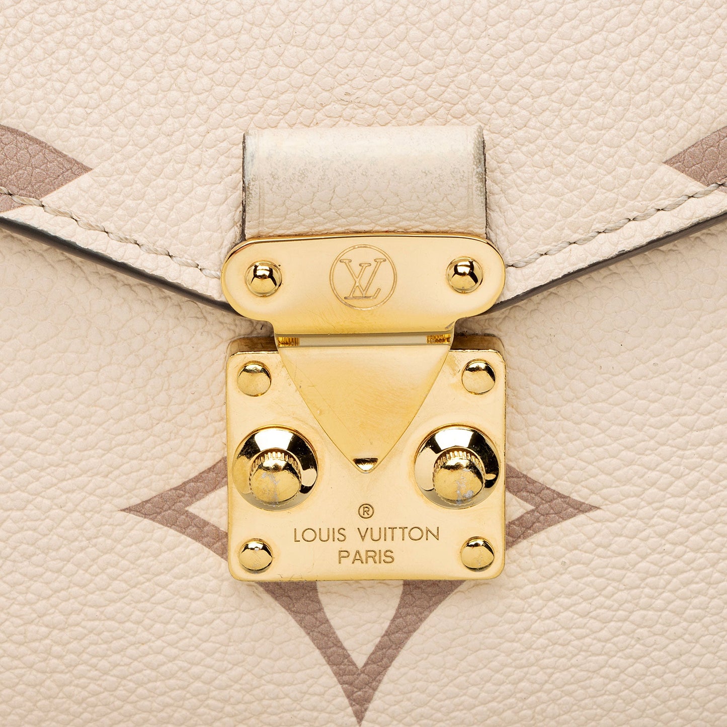 Louis Vuitton Monogram Empreinte Bicolor Pochette Metis Shoulder Bag