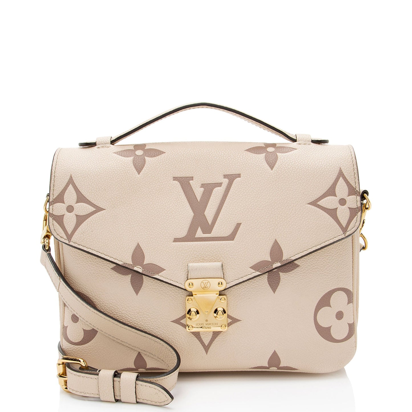 Louis Vuitton Monogram Empreinte Bicolor Pochette Metis Shoulder Bag