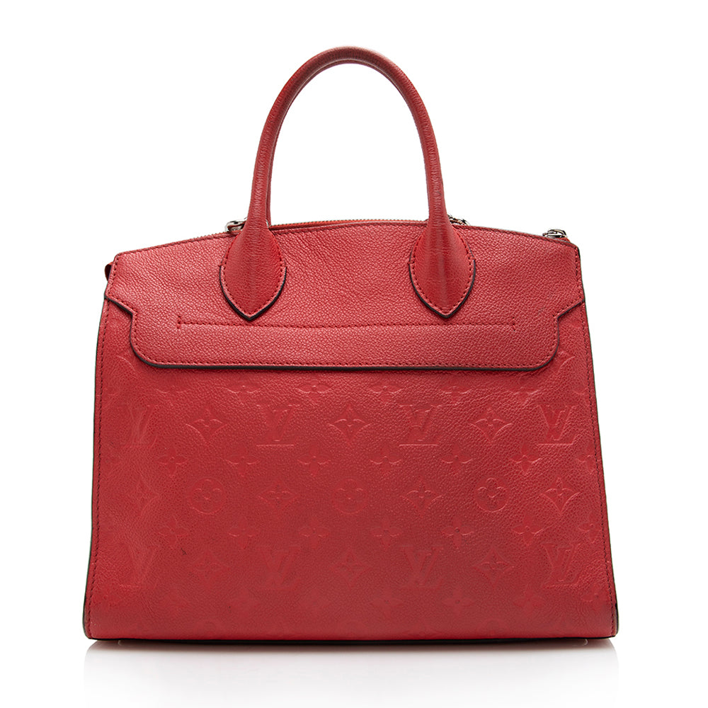 Louis Vuitton Monogram Empreinte Pont-Neuf MM Satchel -  (SHF-17152)