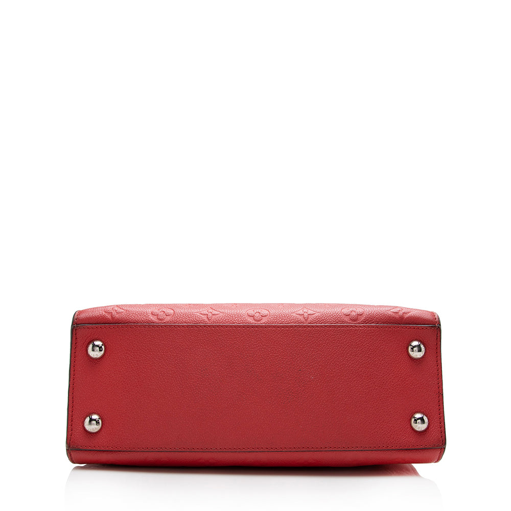 Louis Vuitton Monogram Empreinte Pont-Neuf MM Satchel -  (SHF-17152)