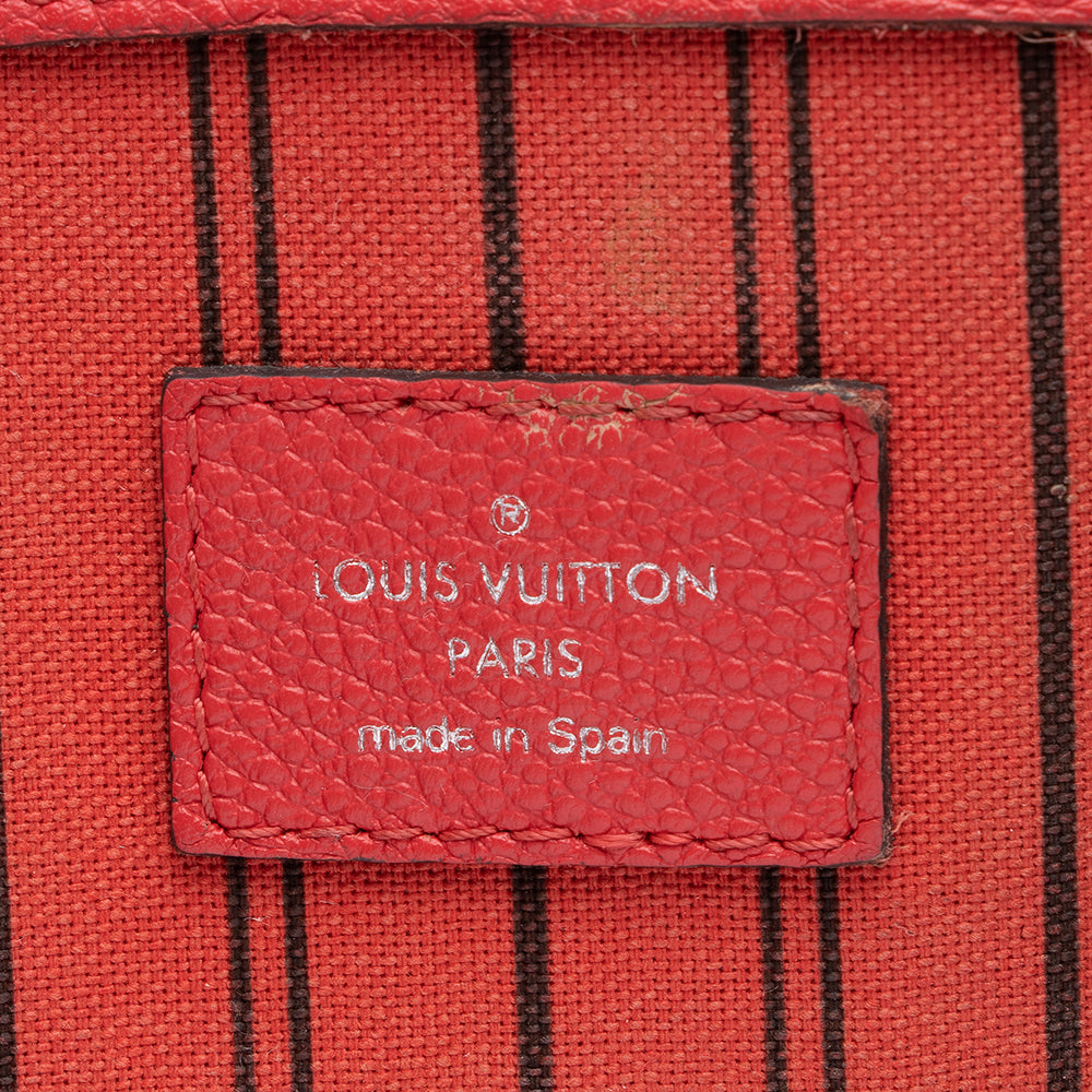 Louis Vuitton Monogram Empreinte Pont-Neuf MM Satchel -  (SHF-17152)