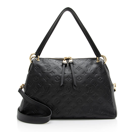Louis Vuitton Monogram Empreinte Ponthieu PM Shoulder Bag (SHF-23310)