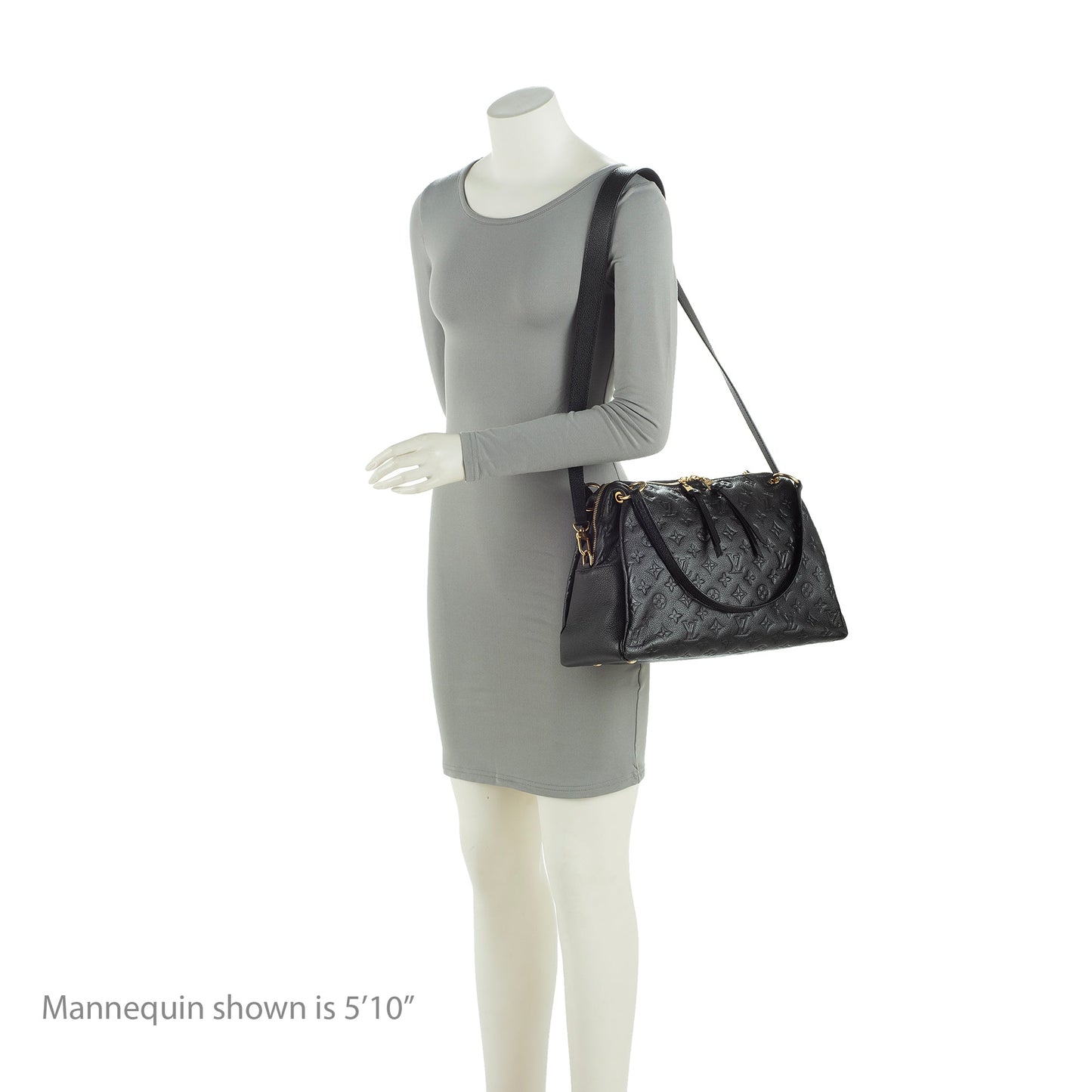 Louis Vuitton Monogram Empreinte Ponthieu PM Shoulder Bag (SHF-23310)