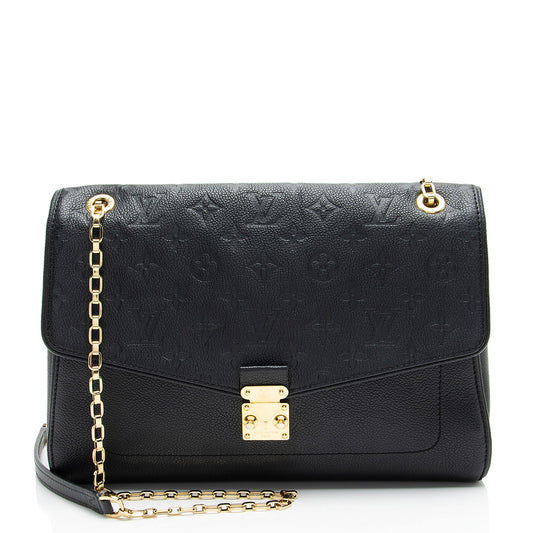 Louis Vuitton Monogram Empreinte Saint Germain MM Shoulder Bag