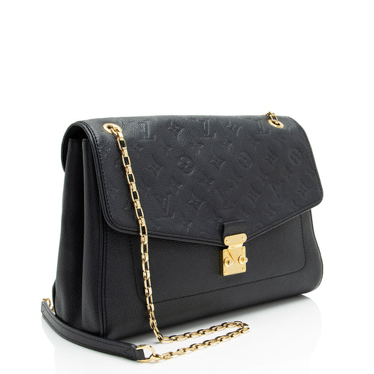Louis Vuitton Monogram Empreinte Saint Germain MM Shoulder Bag