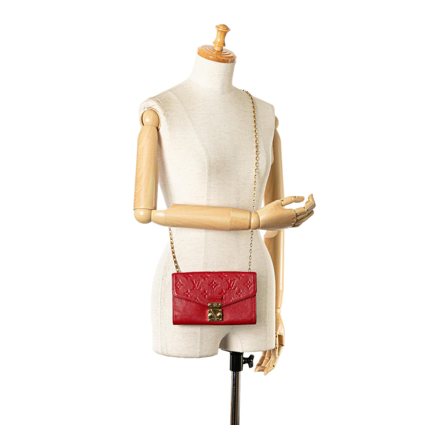 Louis Vuitton Monogram Empreinte Saint-Germain Pochette (SHG-UUvPm2)