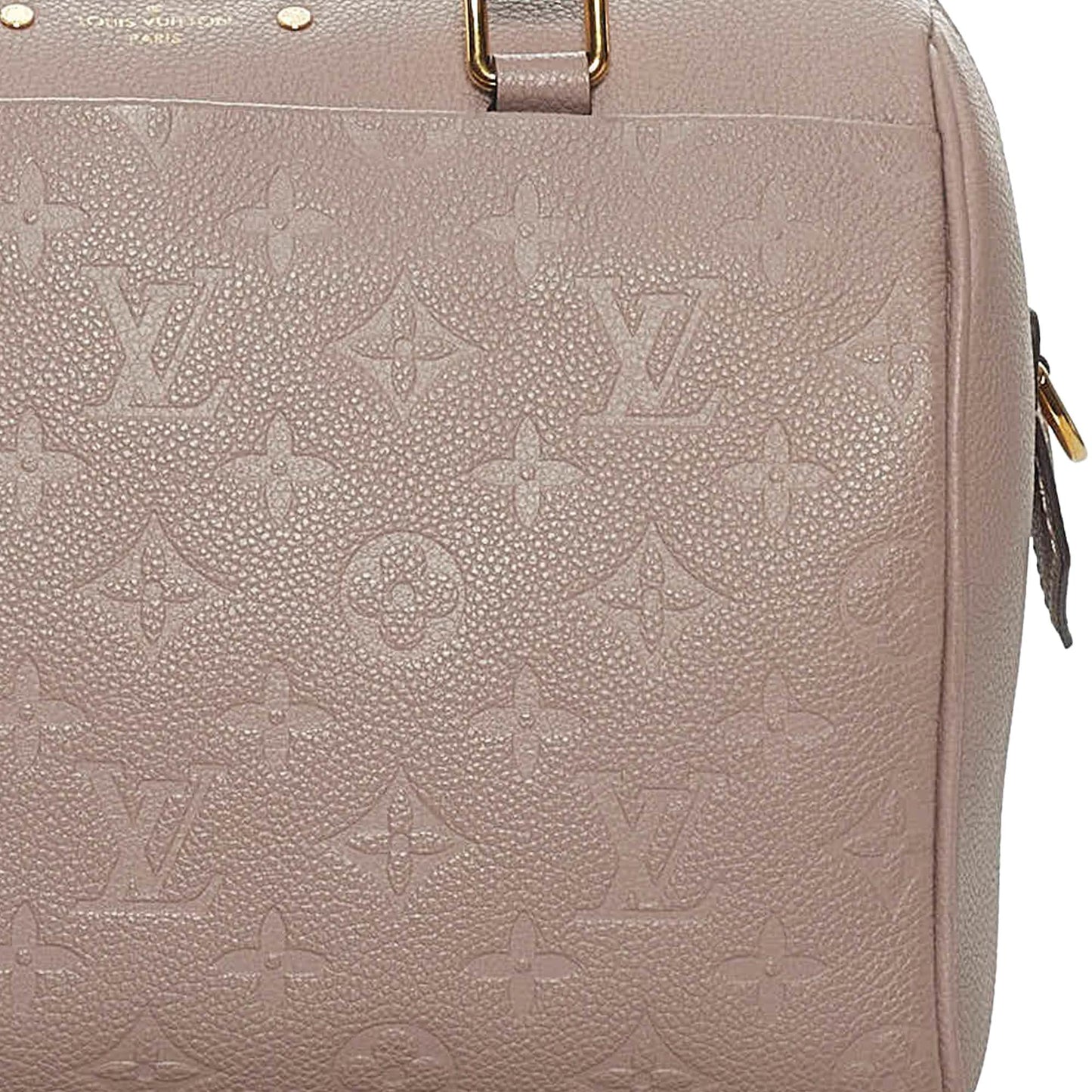 Louis Vuitton Monogram Empreinte Speedy 25 (SHG-28606)