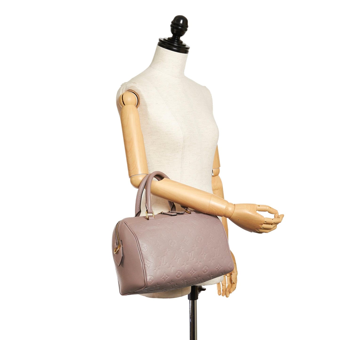 Louis Vuitton Monogram Empreinte Speedy 25 (SHG-28606)