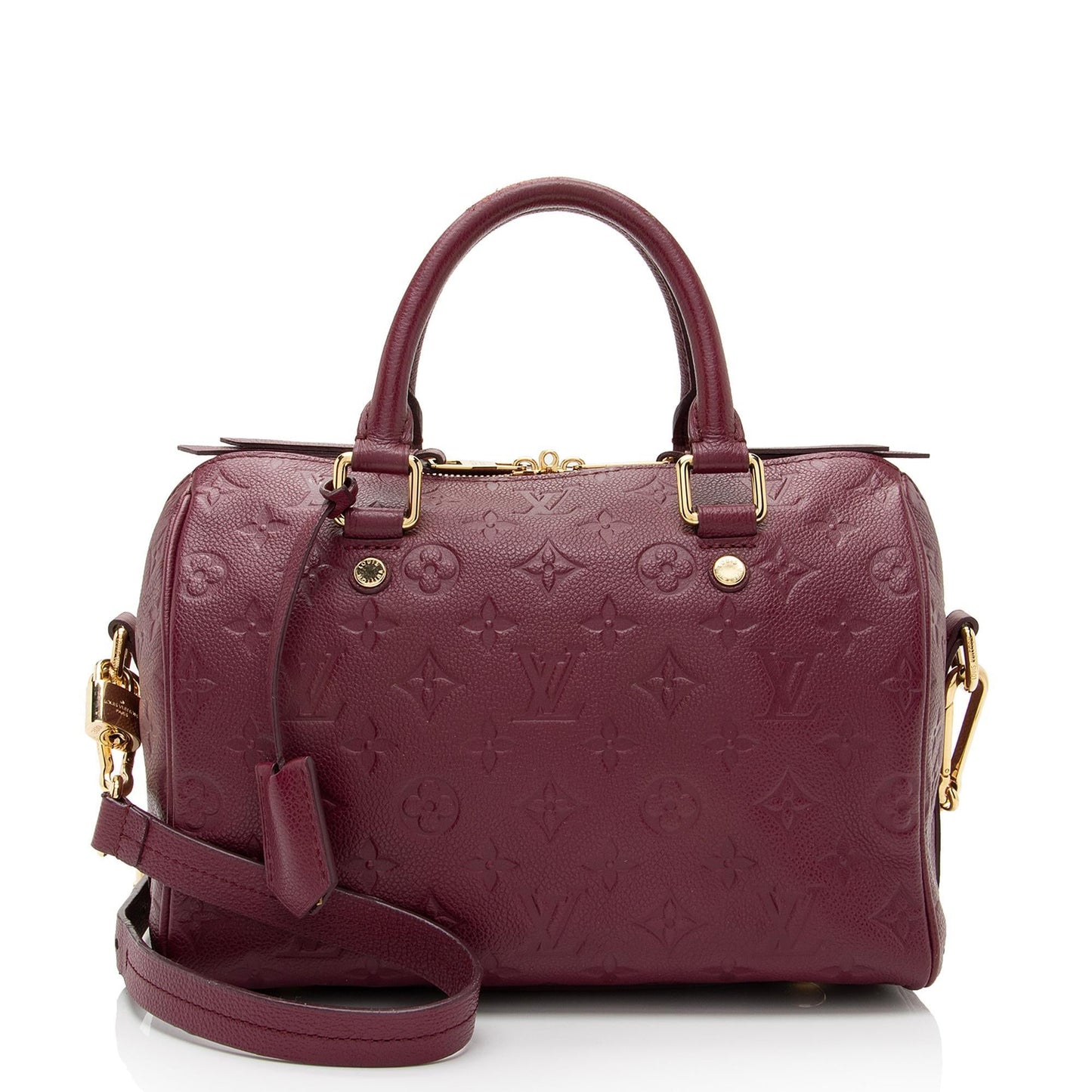 Louis Vuitton Monogram Empreinte Speedy Bandouliere 25 Satchel -  (SHF-7YVpMd)