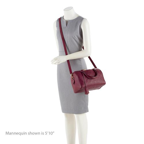 Louis Vuitton Monogram Empreinte Speedy Bandouliere 25 Satchel -  (SHF-7YVpMd)