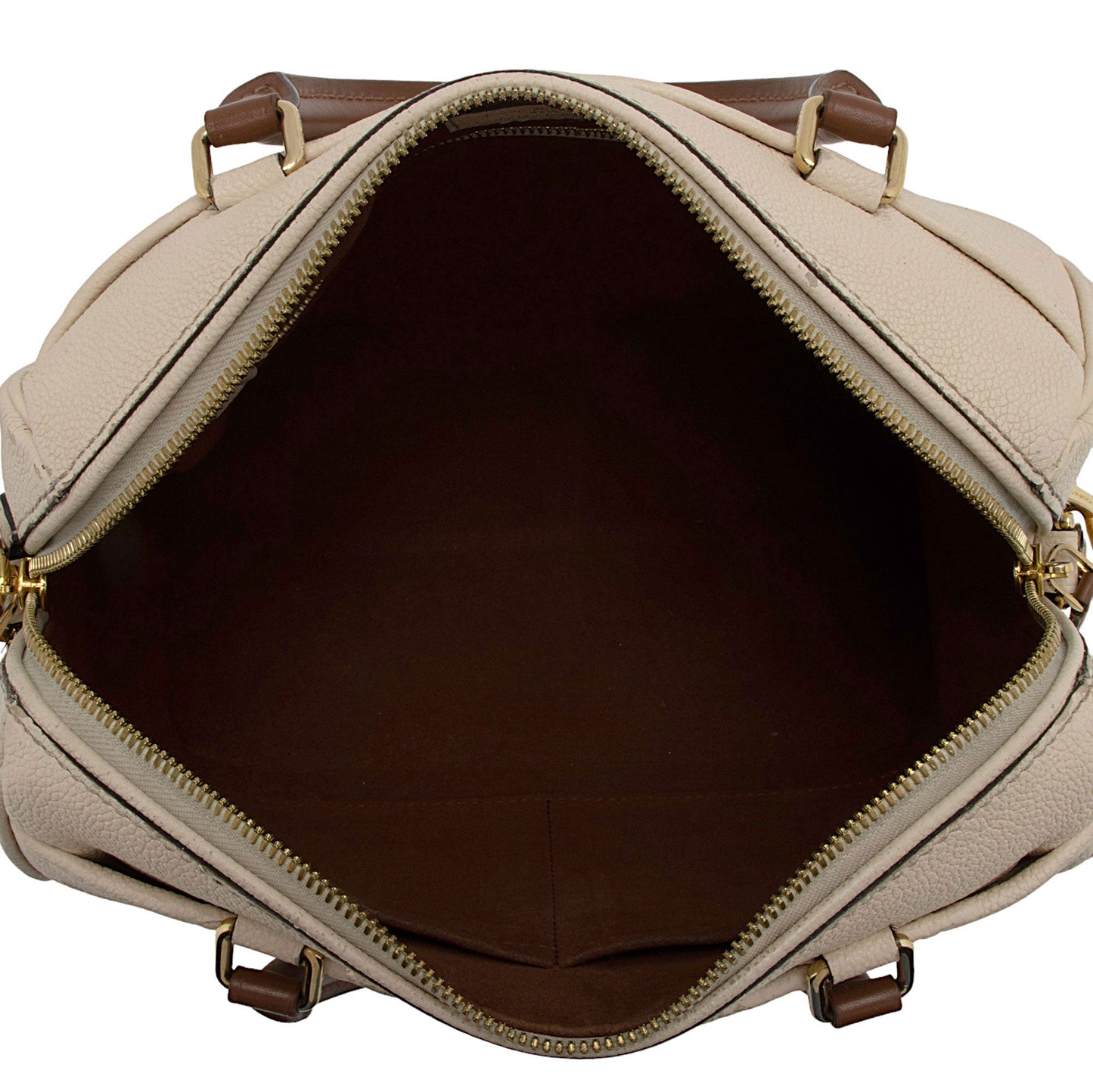 Louis Vuitton Monogram Empreinte Speedy Bandouliere 25 Satchel (SHF-TK9Hup)