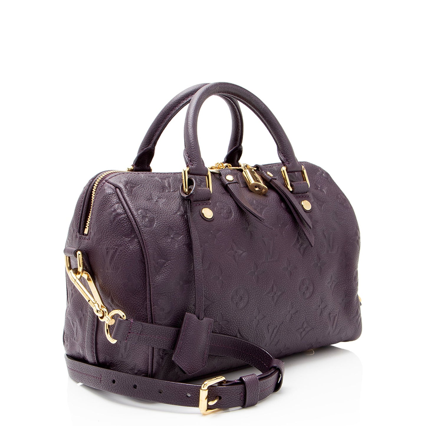 Louis Vuitton Monogram Empreinte Speedy Bandouliere 25 Satchel