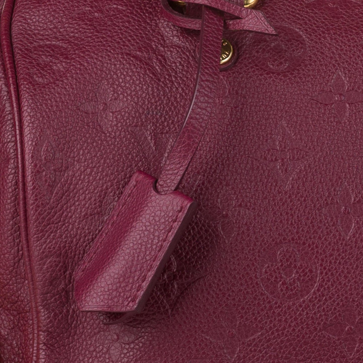 Louis Vuitton Monogram Empreinte Speedy Bandouliere 25 (SHG-32623)