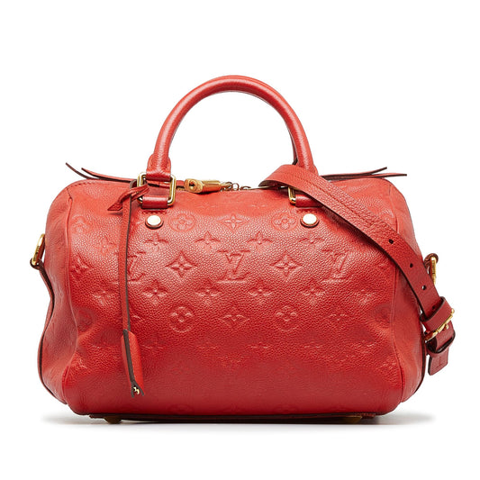 Louis Vuitton Monogram Empreinte Speedy Bandouliere 25 (SHG-K1PzkB)