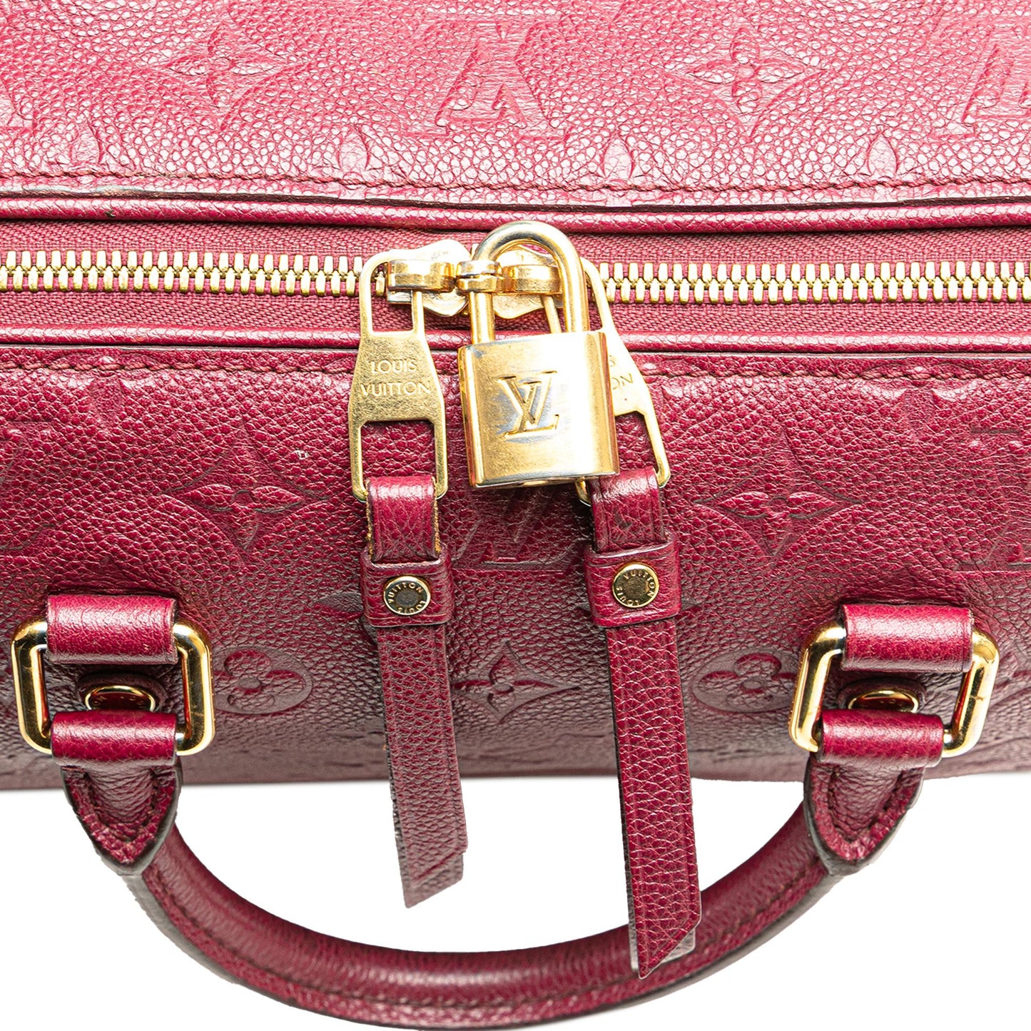 Louis Vuitton Monogram Empreinte Speedy Bandouliere 25