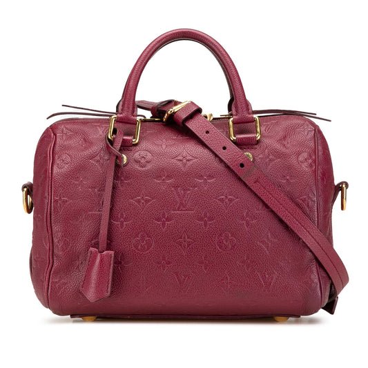 Louis Vuitton Monogram Empreinte Speedy Bandouliere 25